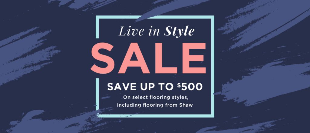 Live in style sale | TUF Flooring LLC