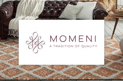 Momeni a tradition of quality logo | TUF Flooring LLC