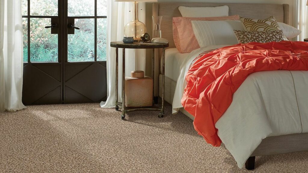 Bedroom carpet flooring | TUF Flooring LLC