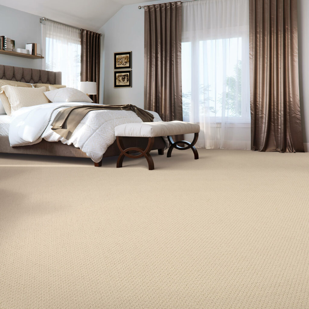 Bedroom carpet flooring | TUF Flooring LLC