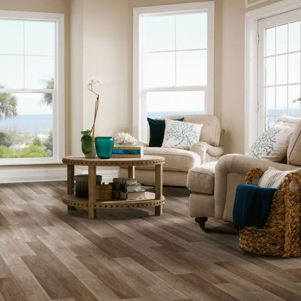 Living room flooring | TUF Flooring LLC